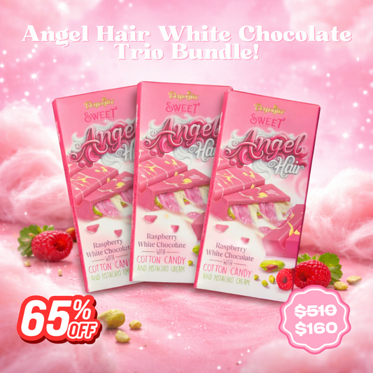Beyoğlu Angel Hair Raspberry Trio Gift Set